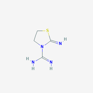 B085010 2-Imino-1,3-thiazolidine-3-carboximidamide CAS No. 10455-64-8