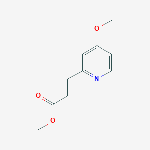 Methyl 3-(4-methoxypyridin-2-yl)propionate