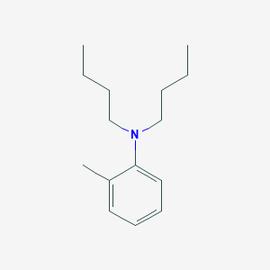 molecular formula C15H25N B8501037 N,N-dibutyl-2-methylaniline 