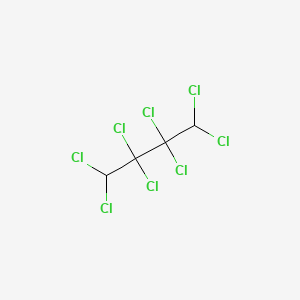 molecular formula C4H2Cl8 B8501157 1,1,2,2,3,3,4,4-Octachlorobutane CAS No. 20338-26-5