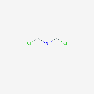 molecular formula C3H7Cl2N B8501240 Bischloromethylmethylamine 