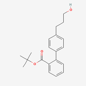 Tert-butyl 4'-(3-hydroxypropyl)biphenyl-2-carboxylate