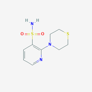 2-(4-Thiomorpholinyl)-3-pyridinesulfonamide