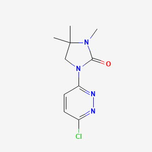 1-(6-Chloro-pyridazin-3-yl)-3,4,4-trimethyl-imidazolidin-2-one