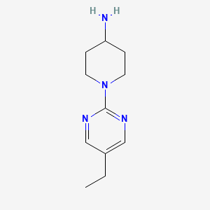 1-(5-Ethylpyrimidin-2-yl)piperidin-4-amine
