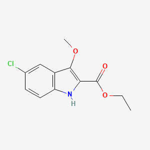 Ethyl 5-chloro-3-methoxy-1H-indole-2-carboxylate