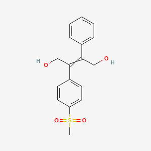 2-[4-(Methanesulfonyl)phenyl]-3-phenylbut-2-ene-1,4-diol