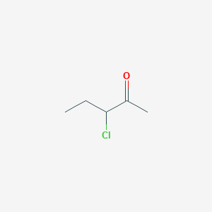molecular formula C5H9ClO B085015 3-氯-2-戊酮 CAS No. 13280-00-7