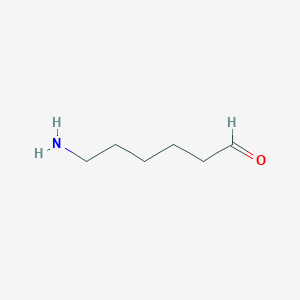 molecular formula C6H13NO B8501505 6-Aminohexanal 