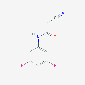 2-cyano-N-(3,5-difluorophenyl)acetamide