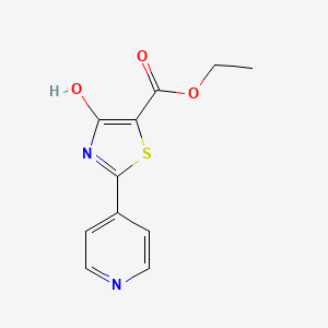 Ethyl 4-hydroxy-2-(4-pyridyl)-thiazole-5-carboxylate