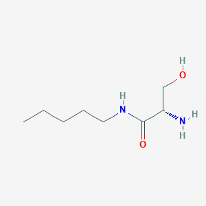 (S)-2-Amino-3-hydroxy-N-pentylpropanamide