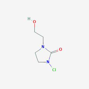 1-Chloro-3-(2-hydroxyethyl)imidazolidin-2-one