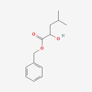 molecular formula C13H18O3 B8501964 Benzyl 2-hydroxy-4-methylpentanoate CAS No. 321329-81-1