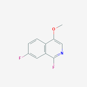 1,7-Difluoro-4-methoxyisoquinoline