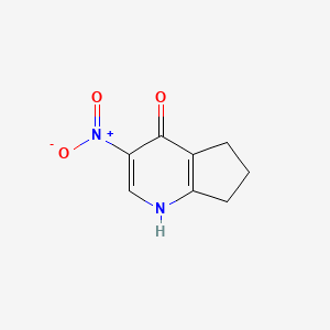 3-Nitro-6,7-dihydro-5H-cyclopenta[b]pyridin-4-ol