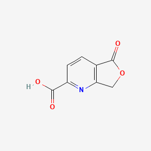 molecular formula C8H5NO4 B8502021 5,7-Dihydro-5-oxo-furo[3,4-b]pyridine-2-carboxylic acid 