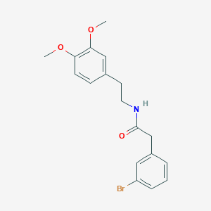 2-(3-Bromo-phenyl)-N-[2-(3,4-dimethoxy-phenyl)-ethyl]-acetamide