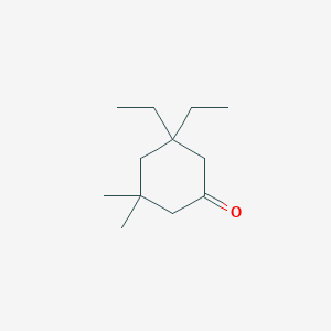 3,3-Diethyl-5,5-dimethylcyclohexanone