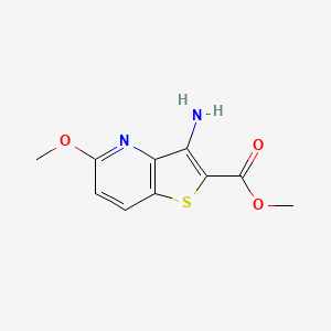 Methyl 3-Amino-5-methoxy-thieno[3,2-b]pyridine-2-carboxylate