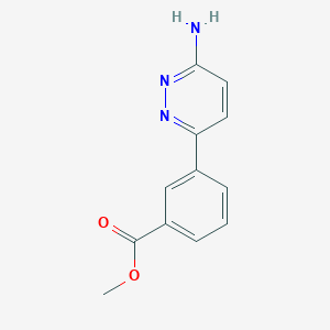 Methyl 3-(6-aminopyridazin-3-yl)benzoate