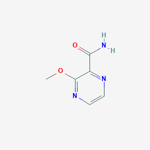 molecular formula C6H7N3O2 B8502272 3-Methoxy-2-pyrazinecarboxamide CAS No. 21279-63-0