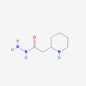 molecular formula C7H15N3O B8502274 N-amino-2-piperidylacetamide 