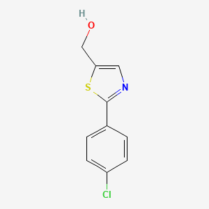 [2-(4-Chlorophenyl)thiazol-5-yl]methanol