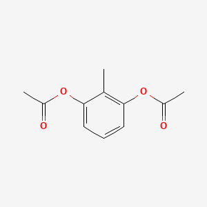 molecular formula C11H12O4 B8502358 2,6-Diacetoxytoluene 