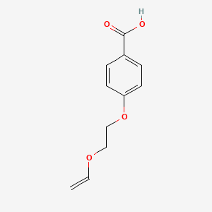 4-[2-(Ethenyloxy)ethoxy]benzoic acid