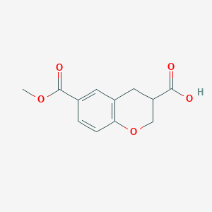 Chroman-3,6-dicarboxylic acid 6-methyl ester