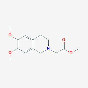 methyl 2-(6,7-dimethoxy-3,4-dihydroisoquinolin-2(1H)-yl)acetate