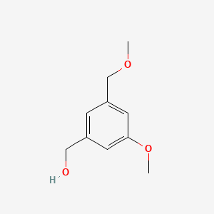 molecular formula C10H14O3 B8502534 (3-Methoxy-5-methoxymethylphenyl)methanol 