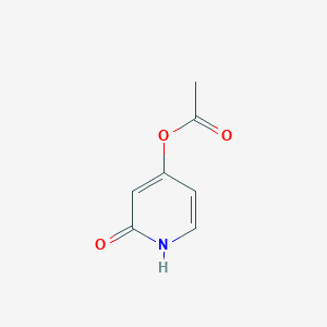 molecular formula C7H7NO3 B8502561 4-Acetoxy-2-pyridone 