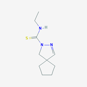 2,3-Diazaspiro[4.4]non-3-ene-2-carbothioic acid ethylamide