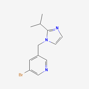 3-Bromo-5-(2-isopropyl-imidazol-1-ylmethyl)-pyridine