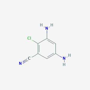 2-Chloro-3,5-diaminobenzonitrile
