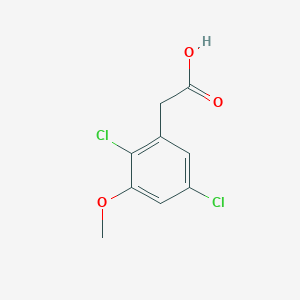 2,5-Dichloro-3-methoxyphenylacetic acid