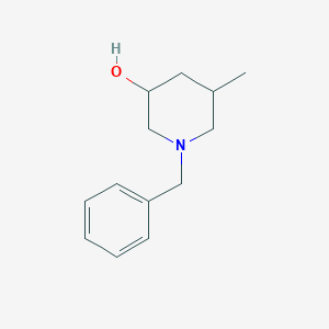 molecular formula C13H19NO B8502830 1-Benzyl-5-methylpiperidin-3-ol 