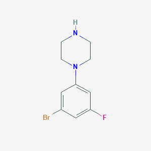 1-(3-Bromo-5-fluorophenyl)piperazine
