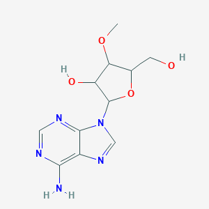 molecular formula C11H15N5O4 B085029 3'-O-Methyladenosine CAS No. 10300-22-8