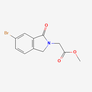 Methyl 2-(6-bromo-1-oxoisoindolin-2-yl)acetate