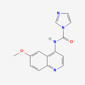 4-(1-Imidazolylcarbonyl)amino-6-methoxyquinoline