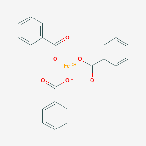 molecular formula C21H15FeO6 B085030 Iron tribenzoate CAS No. 14534-87-3