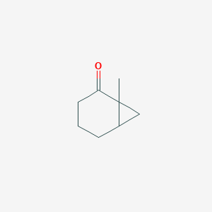 molecular formula C8H12O B085031 1-Methylbicyclo[4.1.0]heptan-2-one CAS No. 14845-40-0