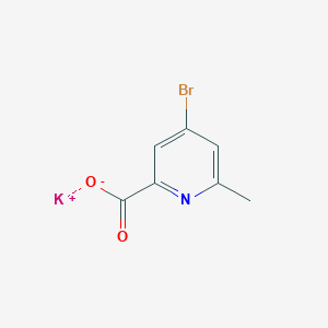 Potassium 4-bromo-6-methylpicolinate