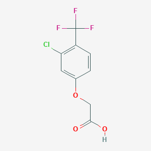 [3-Chloro-4-(trifluoromethyl)phenoxy]acetic acid