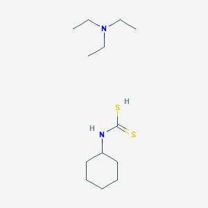 Cyclohexyldithiocarbamic acid triethylamine salt