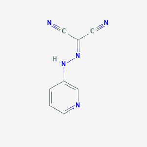 Pyridin-3-ylcarbonohydrazonoyl dicyanide