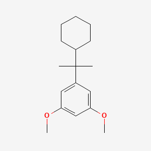 1-(2-Cyclohexylpropan-2-yl)-3,5-dimethoxybenzene